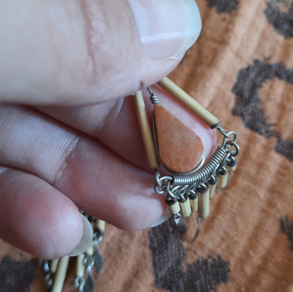 Red Jasper Earrings - Picture 5 of 5